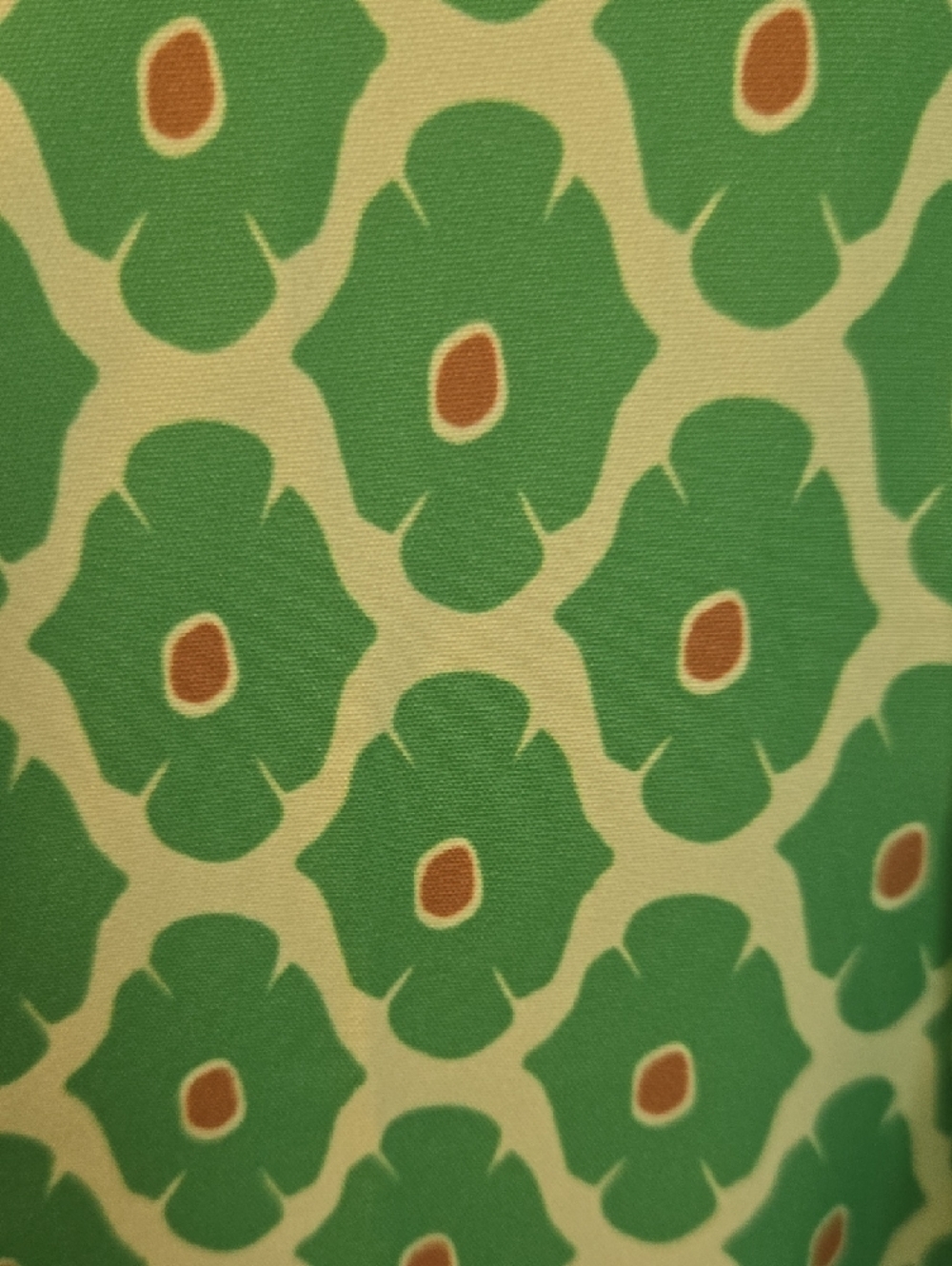 Tiered Maxi Dress in Mint Green Geometric Print with Tie Neck - Picture 5 of 7